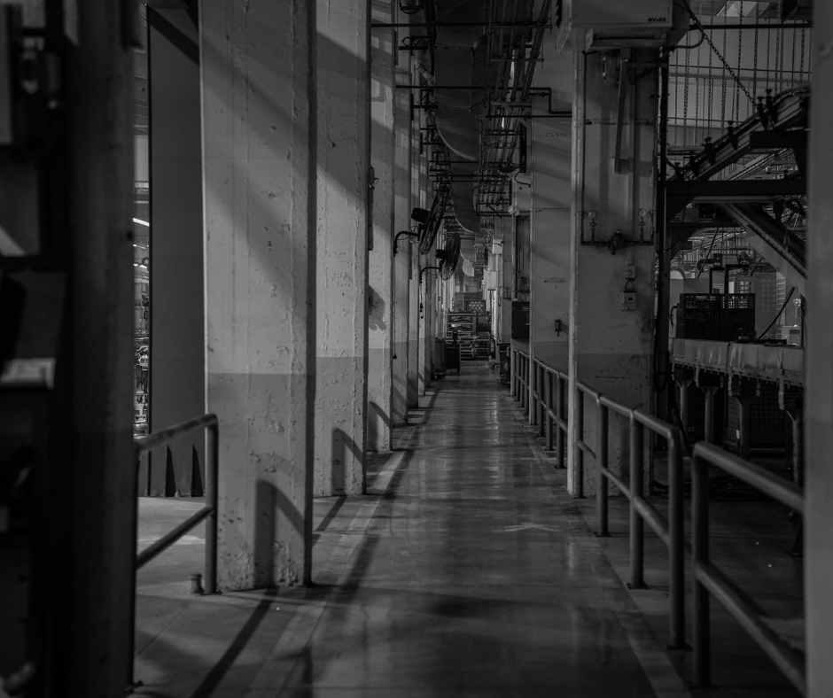 dark ambient corridor